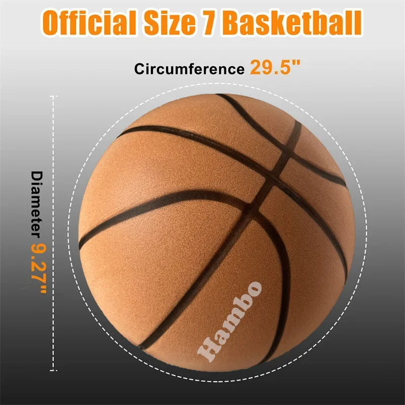 Silent Basketball 3 Days shipping Size 7 Official NBA regulation size